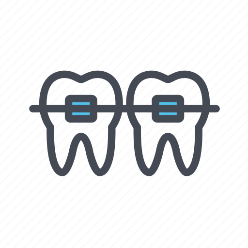 Braces, dentist, dentistry, orthodontic icon - Download on Iconfinder