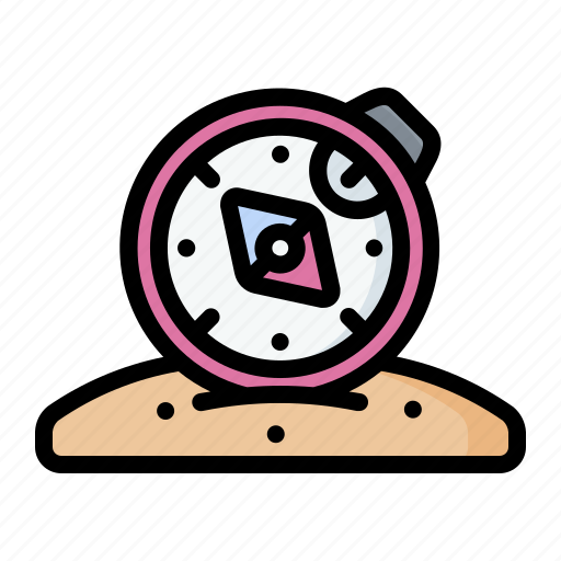Arrow, compass, desert, direction, location icon - Download on Iconfinder