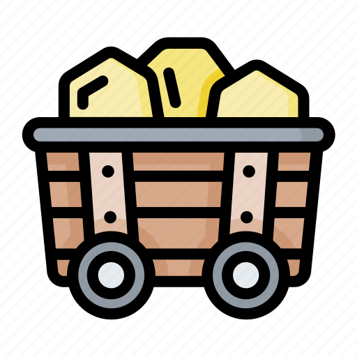 Cart, desert, mine, mining icon - Download on Iconfinder