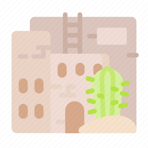 House, building, resort, desert, sand icon - Download on Iconfinder