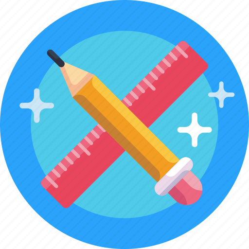 Designing tools, ruler, pencil icon - Download on Iconfinder