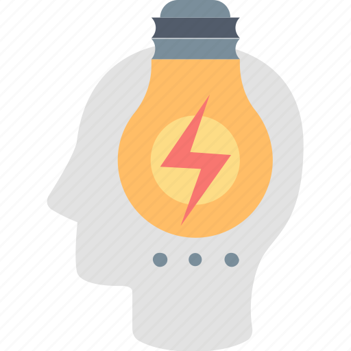 Creative, solution, bulb, design, head, idea, imagination icon - Download on Iconfinder