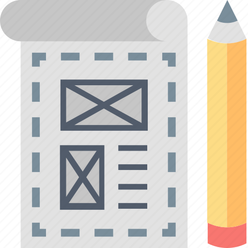Prototyping, creative, idea, model, pencil, shape, sketch icon - Download on Iconfinder
