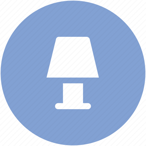 Bedside lamp, electric lamp, interior lamp, lamp, lamp light, light, table lamp icon - Download on Iconfinder