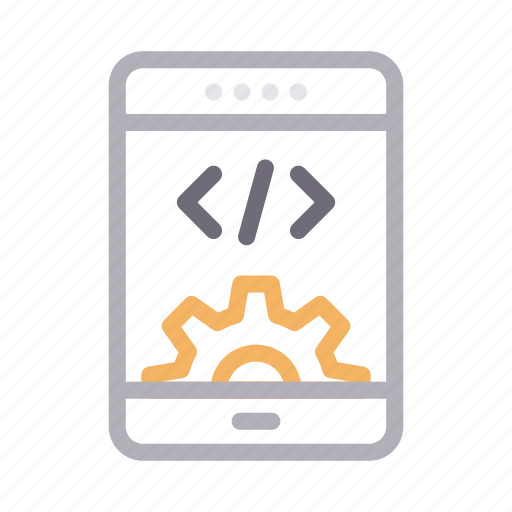 Cell, coding, develoment, mobile, phone icon - Download on Iconfinder