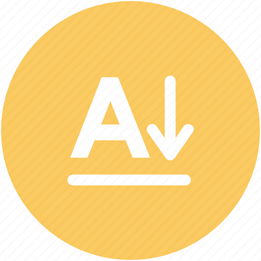 A, alphabet, capital a, font symbol, text style, typeface, typography icon - Download on Iconfinder