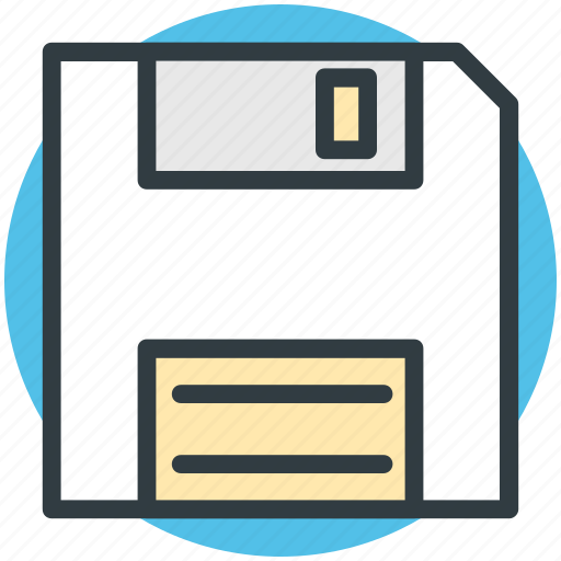 Disk, diskette, floppy, floppy disk, storage icon - Download on Iconfinder