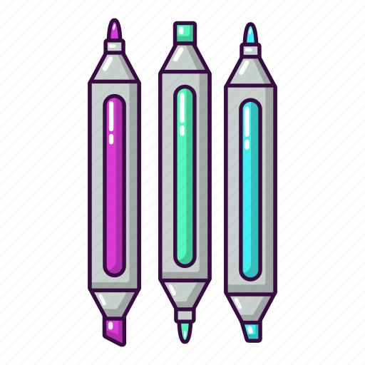 Business, cartoon, marker, object, pen, school, write icon - Download on Iconfinder