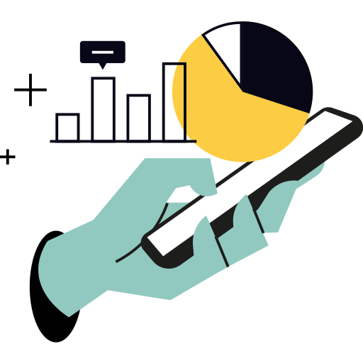 Mobile, seo, analytics, analysis, data, report, chart illustration - Download on Iconfinder
