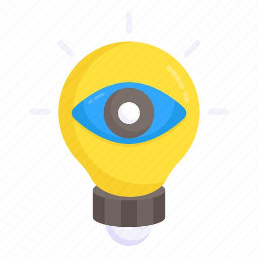 Idea monitoring, idea inspection, idea visualization, idea, innovation icon - Download on Iconfinder