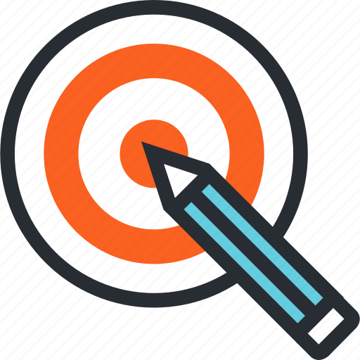 Content, design, focus, goal, illustration, target, tool icon - Download on Iconfinder