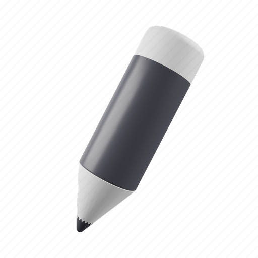 Pencil, edit, tool, writing, art, designing, drawing 3D illustration - Download on Iconfinder