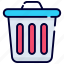 trash, delete, bin, recycle bin, remove, cancel, garbage 