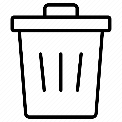 Delete, remove, trashcan, bucket icon - Download on Iconfinder