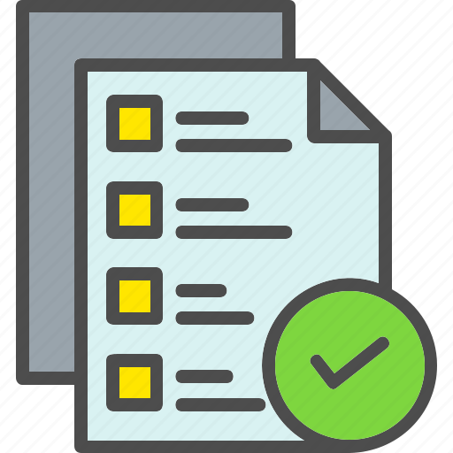 Check, checklist, file, list, page, task, testing icon - Download on Iconfinder