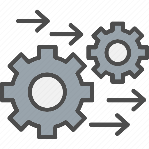 Gears, process, run, settings icon - Download on Iconfinder