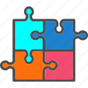 jigsaw, problem, solving, teamwork, brain, teaser, puzzle