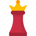 casino, chess, piece, queen