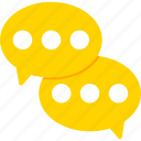 chat, comment, communication, dialogue, message, bubble, messages, talk