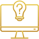 idea, creative, business, bulb, monitor, screen, display, computer, technology