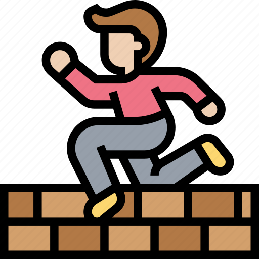 Challenge, overcome, obstacles, effort, resilient icon - Download on Iconfinder