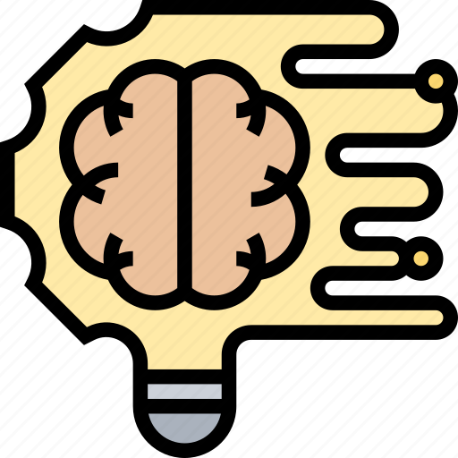 Creative, brain, intelligent, thinking, inspiration icon - Download on Iconfinder