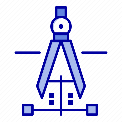 Compass, drawing, education, engineering icon - Download on Iconfinder