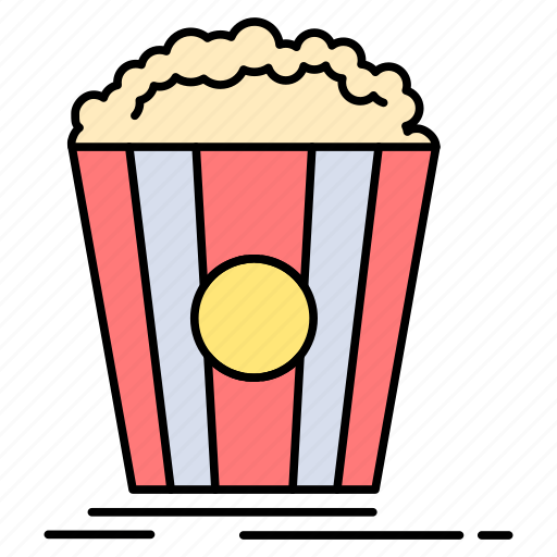 Movie, popcorn, snack, theater icon - Download on Iconfinder