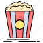 movie, popcorn, snack, theater 