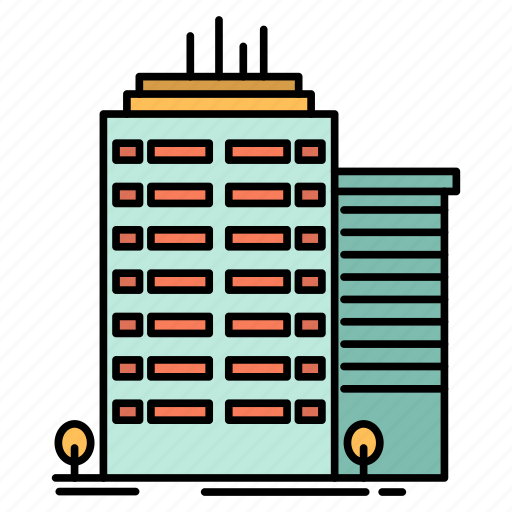Building, office, skyscaper, top icon - Download on Iconfinder