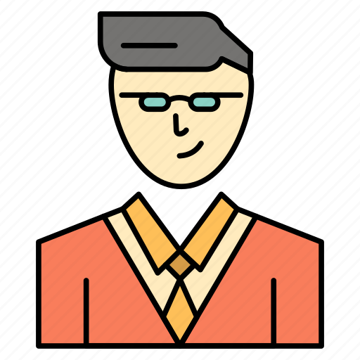 Man, manager, student, user icon - Download on Iconfinder