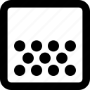 grid, dot, ruler, design