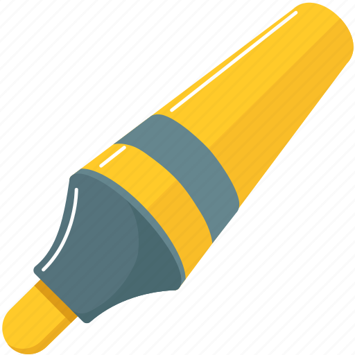 Draw, drawing, highlighter, marker, permanent, underline icon - Download on Iconfinder