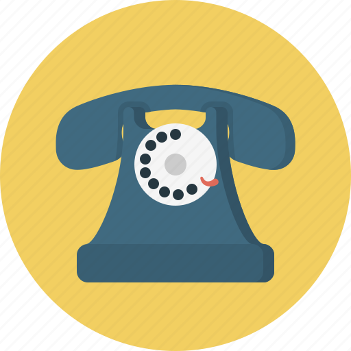 Connection, old, phone, retro, telephone icon - Download on