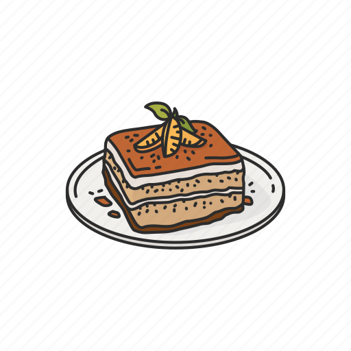 Dessert, food, italian dessert, meal, snack, tiramisu icon - Download on Iconfinder