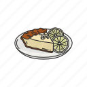 cake, dessert, food, lemon cake, lemon pie, pie