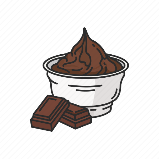 Chocolate, cup, dark chocolate, dessert, food, sweets icon - Download on Iconfinder