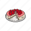 cake, dessert, food, pie, strawberry cake, strawberry pie 