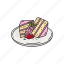 cake, dessert, food, pie, strawberry cake, strawberry pie 