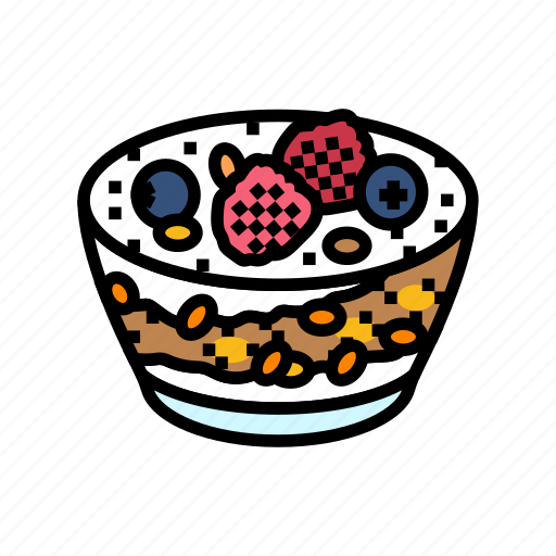 Berry, parfait, sweet, food, dessert, cake icon - Download on Iconfinder