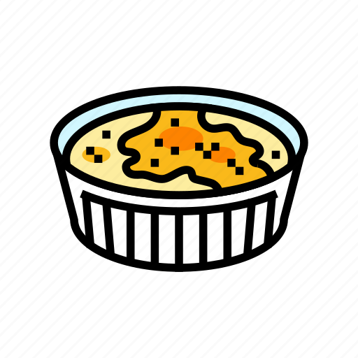 Creme, brulee, sweet, food, dessert, cake icon - Download on Iconfinder