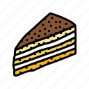 tiramisu, slice, sweet, food, dessert, cake