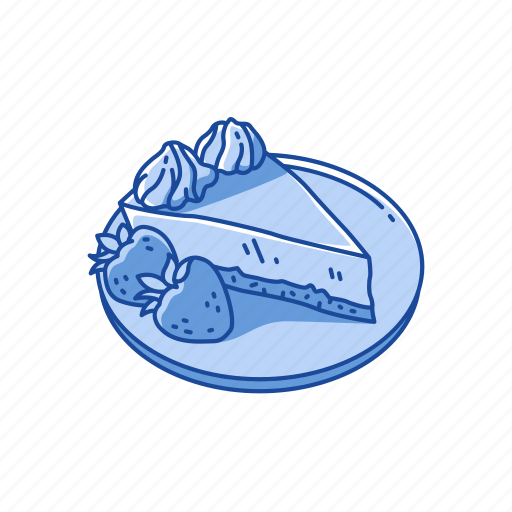 Cake, food, pie, snack, strawberry, strawberry cake icon - Download on Iconfinder
