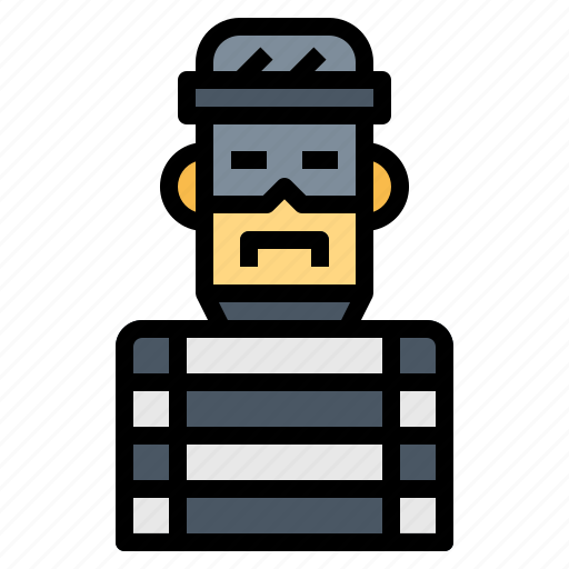 Burglar, criminal, professions, robber icon - Download on Iconfinder