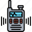 radio, talkie, walkie, communication, frequency 