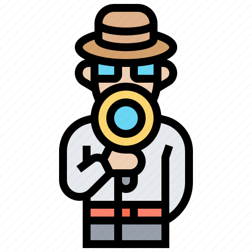 Crime, detective, investigator, searching, spy icon - Download on Iconfinder