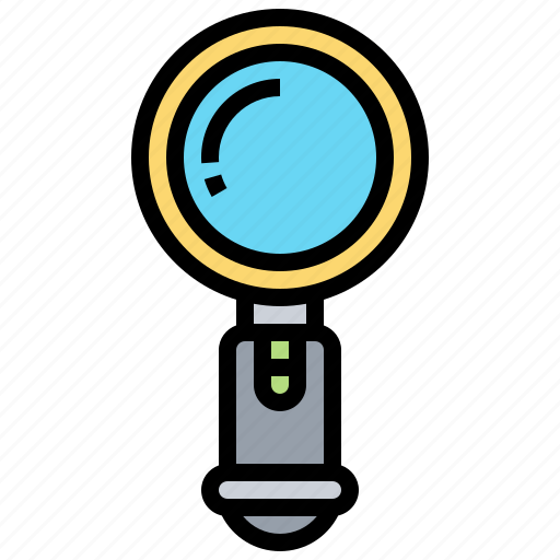 Investigation, lens, magnifying, searching, zoom icon - Download on Iconfinder