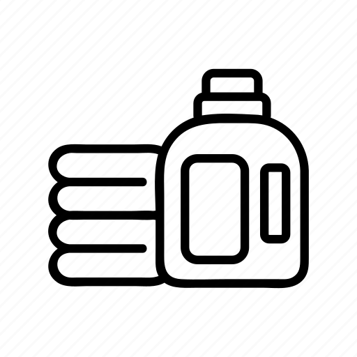 Cleaning, cleanser, clothes, detergent, formula, molecular, package icon - Download on Iconfinder