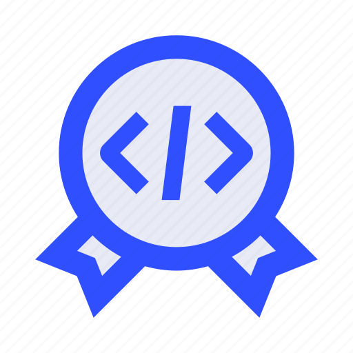 Award, badge, coding, prize, programming, trophy, winner icon - Download on Iconfinder