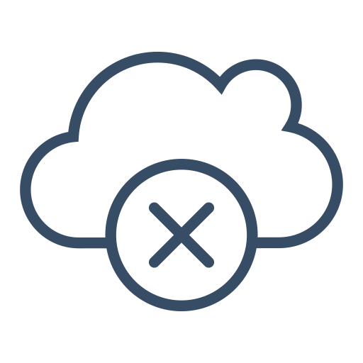 Clear, clear cloud, cloud, delete, remove, server, service icon - Download on Iconfinder